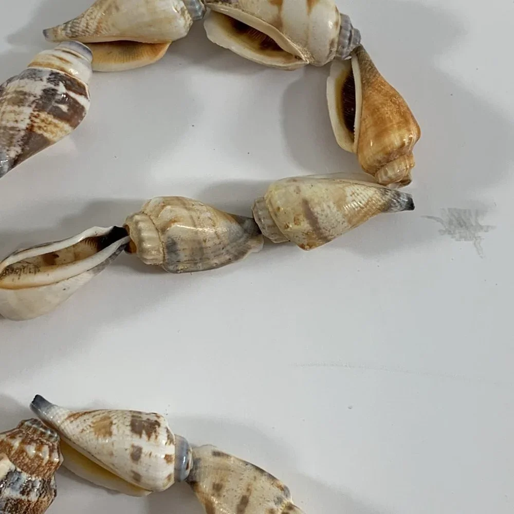Mixed Lot 8 Shell Necklaces Hawaiian Beach Wedding Boho Wearable Seashells